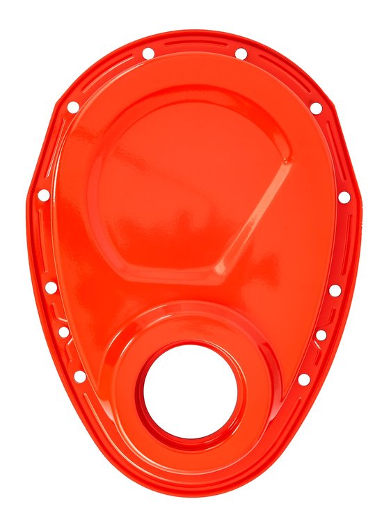 Timing Cover for 1955-1995 Small Block Chevy 283-400 [Orange]