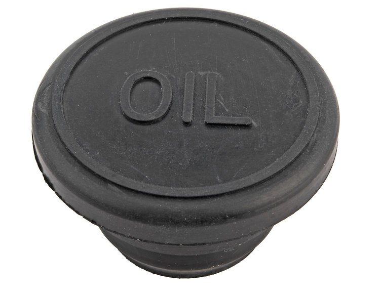 Oil Fill Cap [Push-On, Rubber]