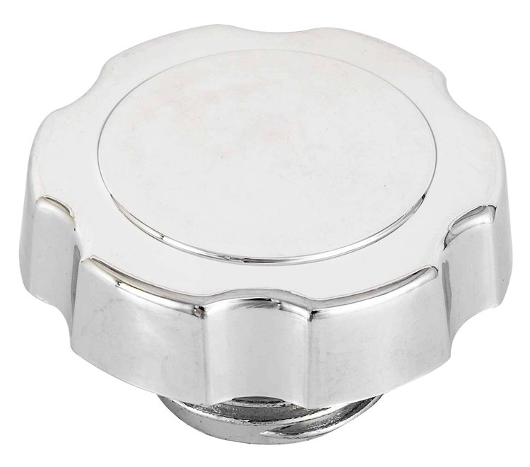 Oil Filler Cap Fits Select 1987-1996 GM Cars and Trucks w/Screw in Cap [Chrome]