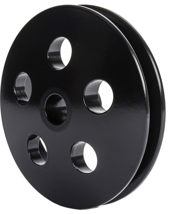 Power Steering Pulley for GM Saginaw Type II Black