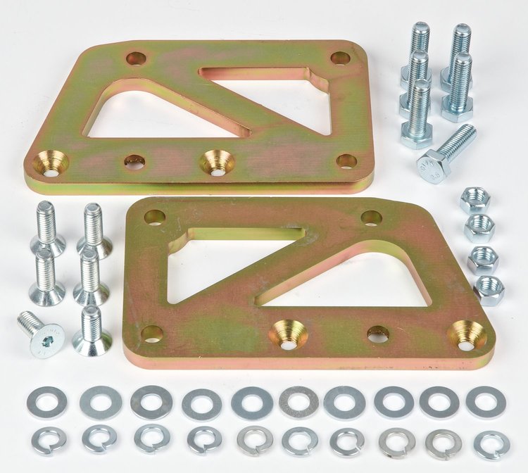 LS Engine Swap Motor-Mount Adapters [Adapts Chevy Motor-Mounts to LS-Series Engine]