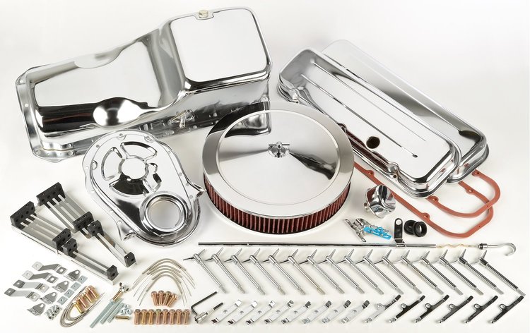 Chrome Engine Kit Big Block Chevy