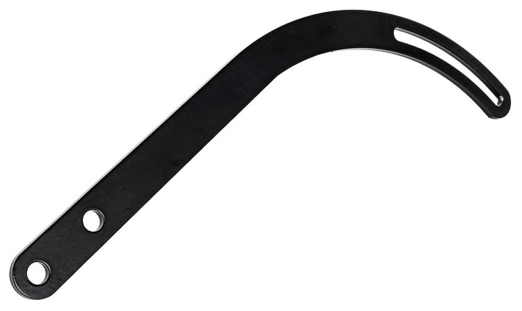 Universal Upper Alternator Bracket Arm [Black]