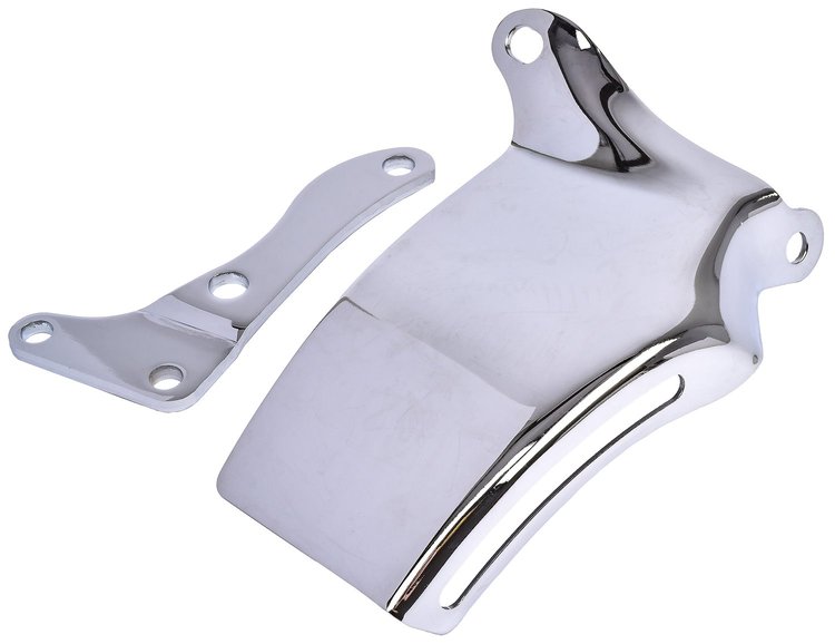 Alternator Bracket OEM for 1976-1986 Small Block Chevy 305-350 [Chrome]