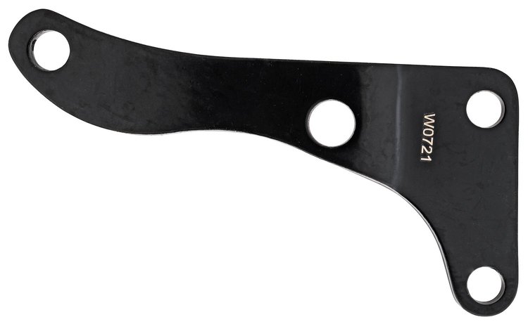 Lower Alternator Bracket for 1969-1981 Small Block Chevy 305-350 [Black]