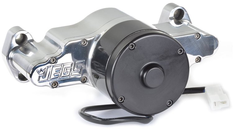 Electric Water Pump for Small Block Chevy 50 GPM Polished