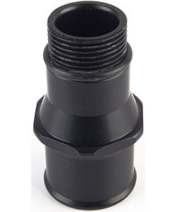 O-Ring Style Hose Adapter 1-1/2 in. Black Anodized