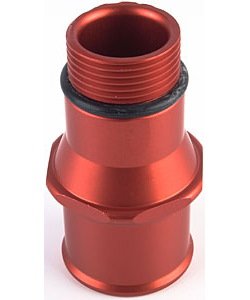 O-Ring Style Hose Adapter 1-3/4 in. Red Anodized