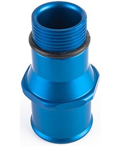 O-Ring Style Hose Adapter 1-3/4 in. Blue Anodized