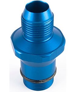 O-Ring Style Hose Adapter -16AN Blue Anodized