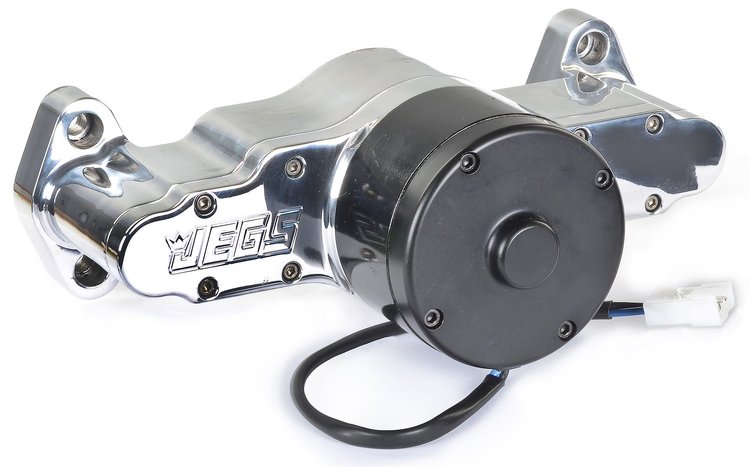 Electric Water Pump for Big Block Chevy 50 GPM Polished