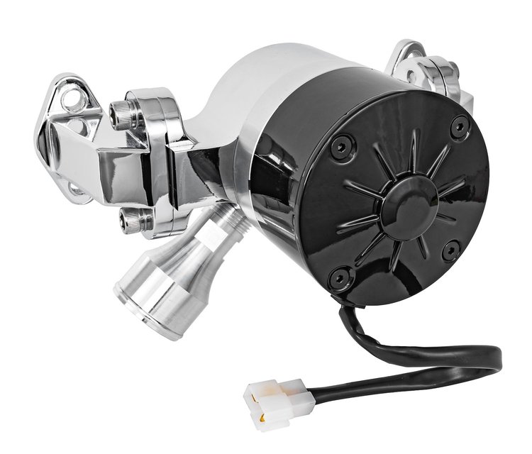 Electric Water Pump, 35 GPM for Big Block Chevy [Chrome]