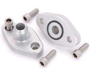 Remote Electric Water Pump -12AN Block Adapters for Big Block Chevy