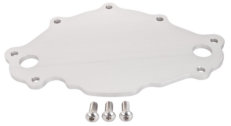 Remote Electric Water Pump Backing Plate for Small Block Ford 302, 5.0L, 351W