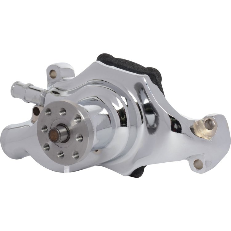 High-Flow Water Pump [1955-1972 Chevy, Small Block. Chrome Cast Iron]