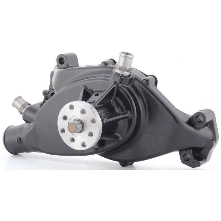 High-Flow Water Pump 1965-1970 Chevy, Big Block, Black Cast Iron]