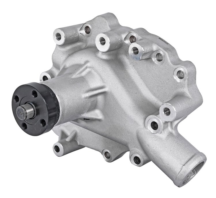 Premium High-Flow Aluminum Water Pump for 1970-1979 Ford 351C, 351M, 400 V8 [Satin]