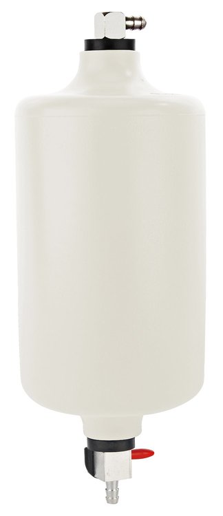 Coolant Overflow Tank, 4 in. Dia. [White]