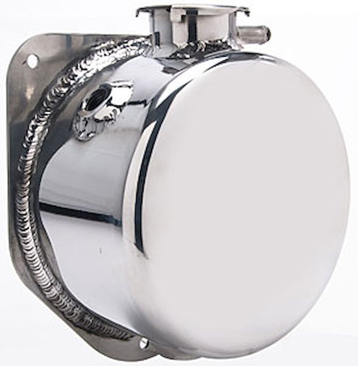 JEGS Expansion Tank Polished Finish