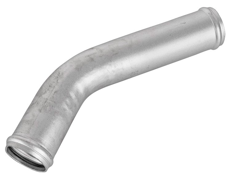 Aluminized Steel Radiator Hose Connector, 45 Degree Elbow [1 3/4 in. O.D. Inlet/Outlet]