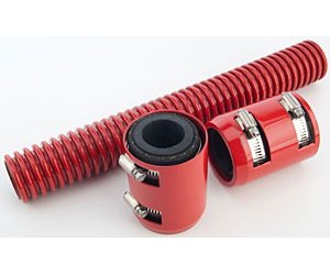Stainless Steel Radiator Hose Kit Red
