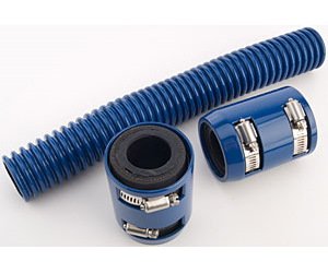Stainless Steel Radiator Hose Kit Blue