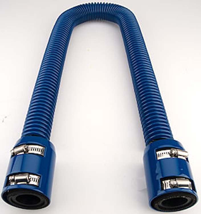 Stainless Steel Radiator Hose Kit Blue