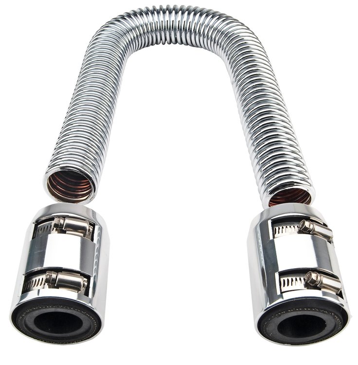 Stainless Steel Radiator Hose Kit Natural/Polished