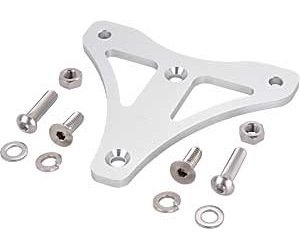 "Just-A-Ble" Billet Aluminum Mounting Bracket Anodized Clear Fits JEGS: