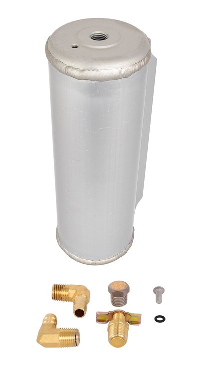 Round Recirculating Overflow Catch Can Tank [Billet Aluminum]