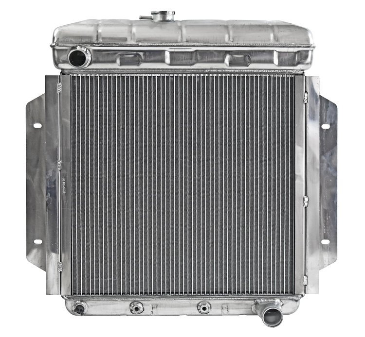Aluminum Radiator for 1957-1960 Ford Pickup w/Chevy V8 Engine Conversion