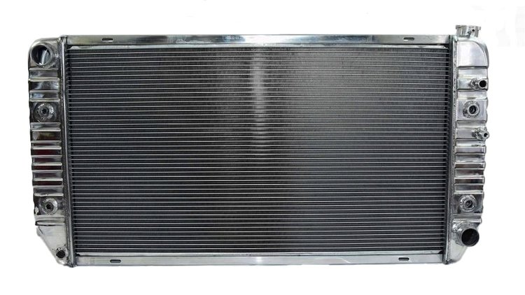 Reproduction Aluminum Radiator Fits Select 1982-1991 Chevrolet & GMC Trucks w/7.4L 454 V8 Gas & 6.2L Detroit Diesel Engines