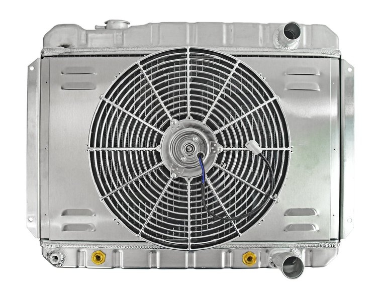 Aluminum Radiator & Fan Combo for 1964-1965 Chevrolet Chevelle, El-Camino, & Malibu [16 in. Fan]
