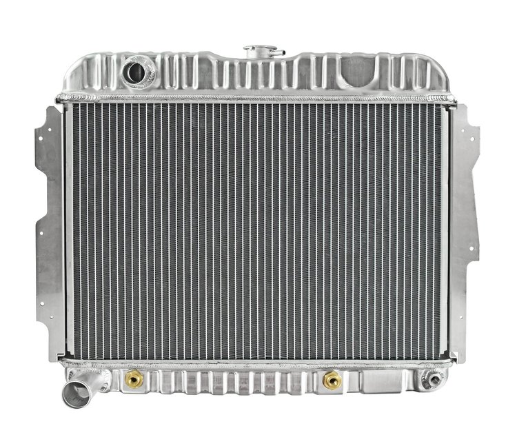 Reproduction Aluminum Radiator for Select 1966-1969 Mopar B-Bodies