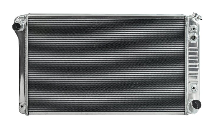 Reproduction Aluminum Radiator for 1967-1972 Chevrolet & GMC Trucks with Heater Return