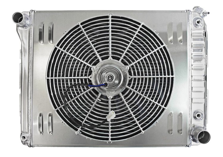 Aluminum Radiator & Fan Combo for 1967-1969 Chevrolet Camaro [16 in. Fan]