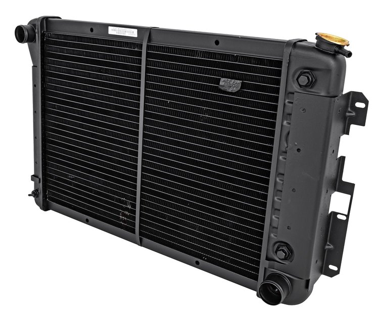 Replacement Radiator for 1967 Chevrolet Camaro w/327, 350 V8 Eng. & 1967-1969 Pontiac Firebird w/327, 350 V8 Eng. [3-Row]