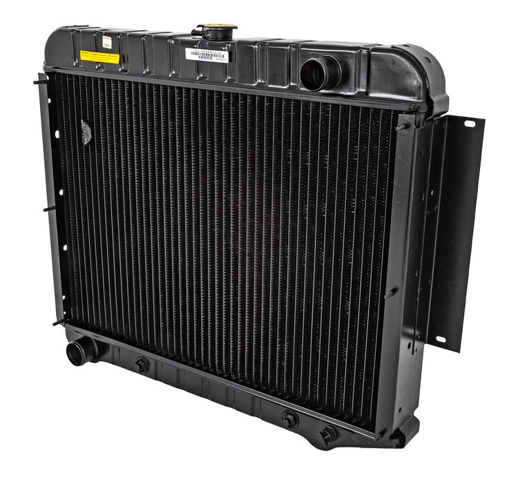 Replacement Radiator for 1966-1970 Dodge Monaco 383, 440 ci/1967-1970 Plymouth Fury 383, 440 ci [3-Row]