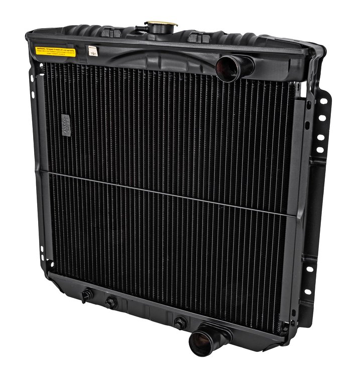 Replacement Radiator for 1967-1969 Ford Mustang, 1967-1970 Mercury Cougar w/289, 302, & 351 V8 Engines [2-Row]