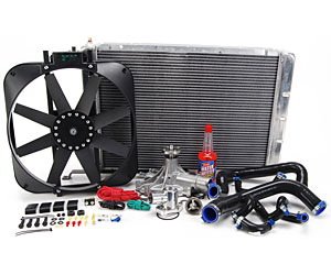 Ready Fit Aluminum Radiator for 1979-1993 Mustang Manual Transmission