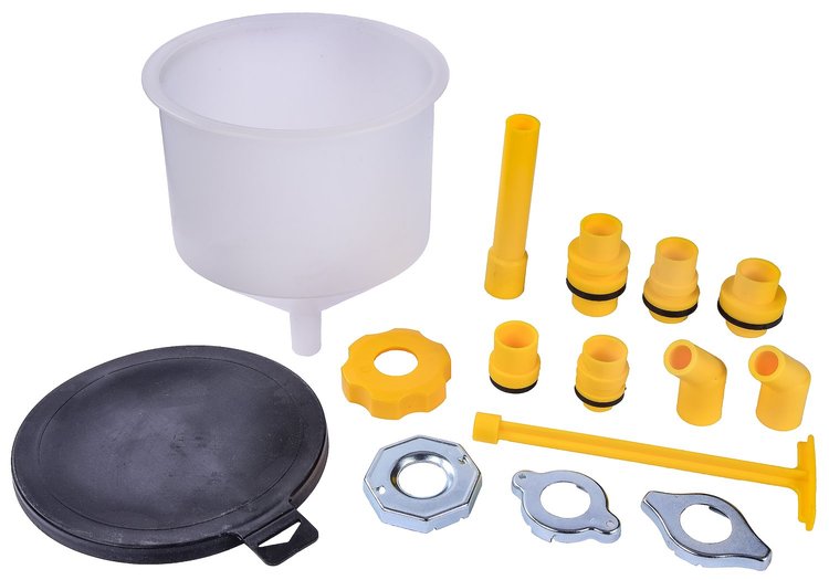 No Spill Coolant Filling Funnel Kit [15-Piece]