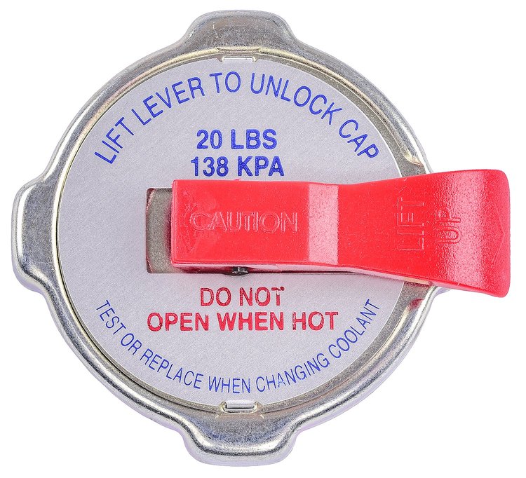 Radiator Cap With Safety Lever [20 psi]