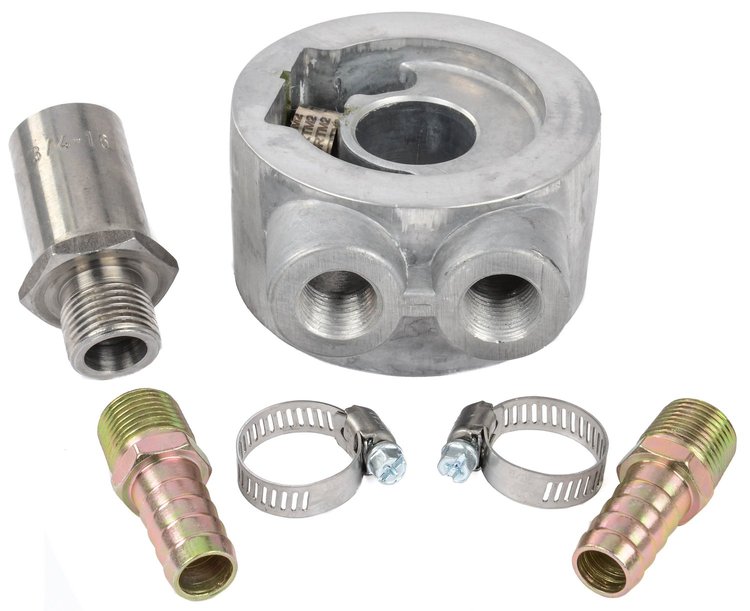 Thermostatic Sandwich Adapter Kit For Ford, Chrysler & Imports with 2 3/4 in. O.D. O-ring