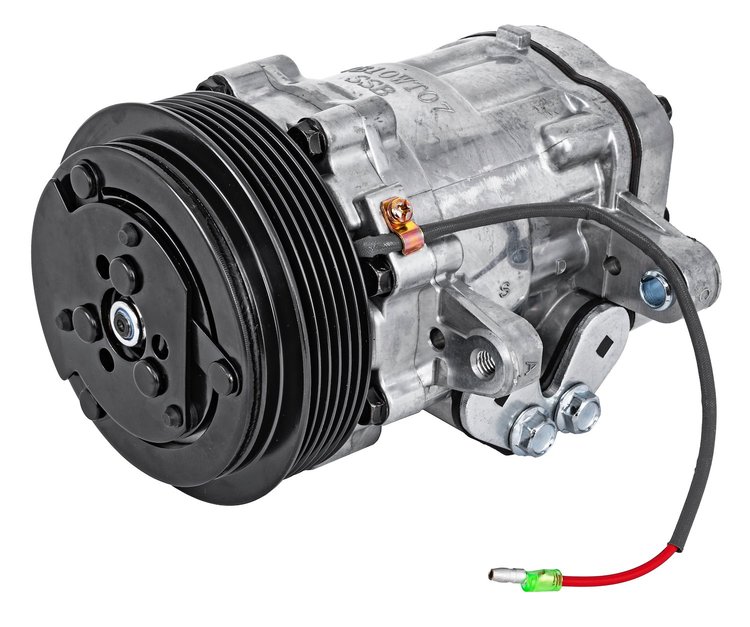SD7 Air Conditioner Compressor-Peanut Style [Natural Finish]