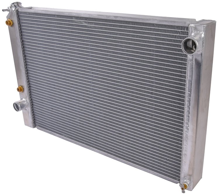 Ready Fit Aluminum Radiator for 1971-73 Mustang & Cougar (Crossflow) Small Block/Big Block, Automatic Transmission