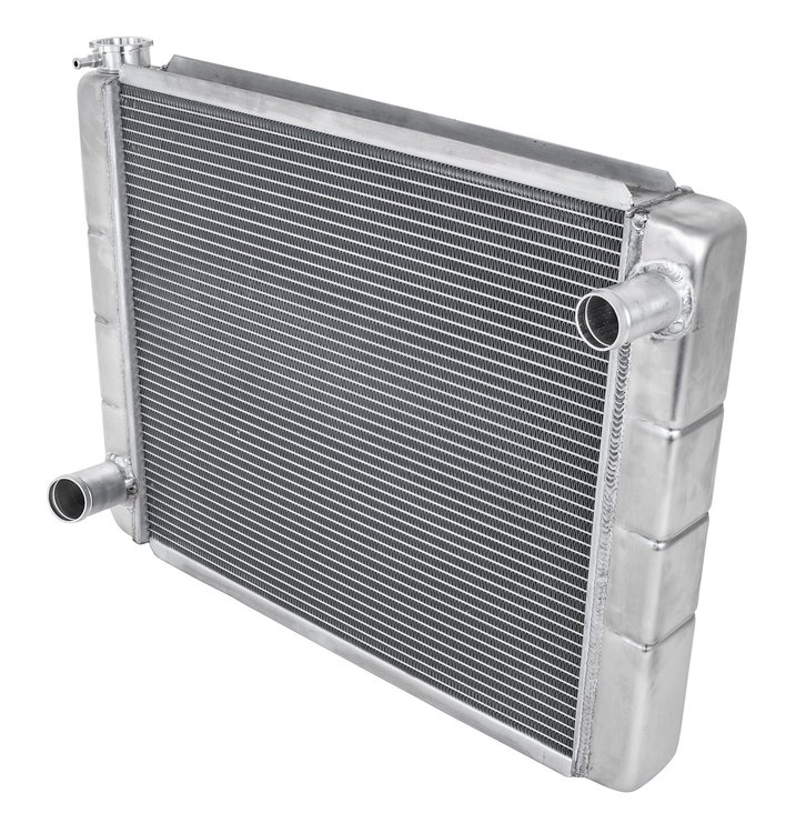 Ford/Chrysler-Style Aluminum Radiator [2 Row w/1 in. Tubes]