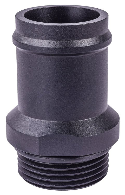 Threaded Radiator Fitting [1 1/4 in. OD, Black]