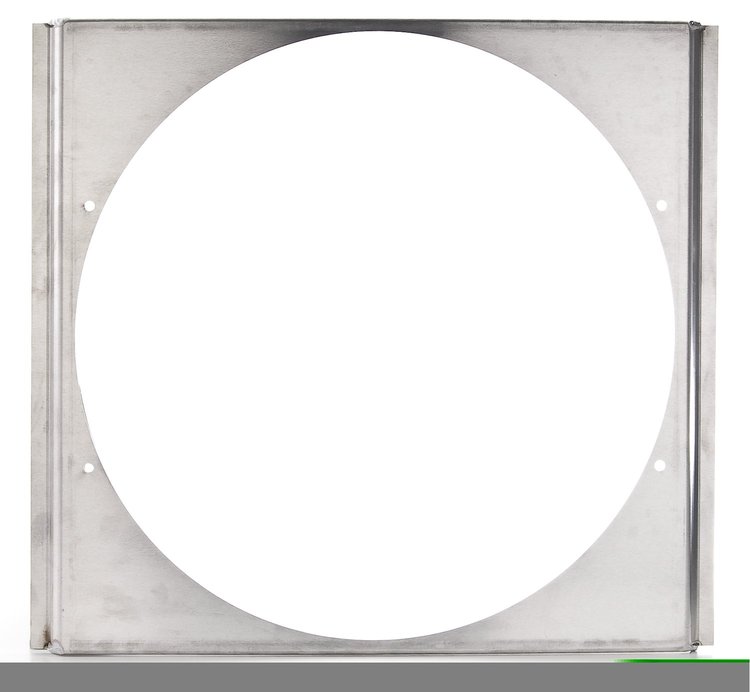 Aluminum Fan Shroud [17 1/2 in. W x 16 7/8 in. H, x 1/2 in. Deep]