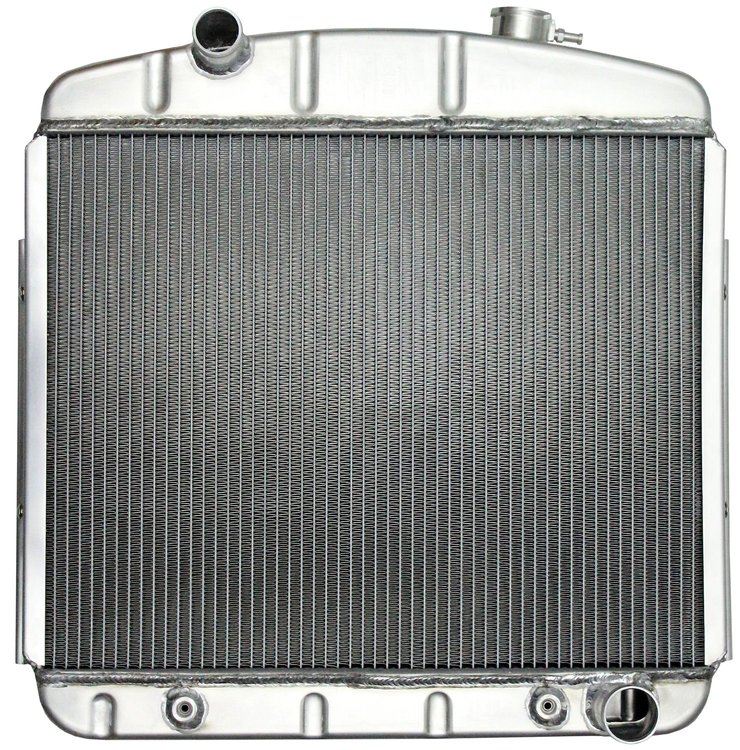 Ready Fit Aluminum Radiator for 1957 Chevrolet Bel-Air w/Inline 235 6 cyl. or 265, 283 Small Block V8 Engines [Auto Trans]