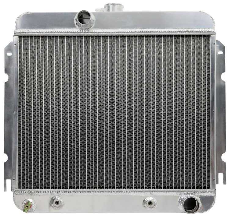 Ready Fit Aluminum Radiator for 1973-1976 Dodge Dart, Plymouth Duster w/198, 225 6 cyl. or 318, 340, 360 V8 Engines [Auto Trans]
